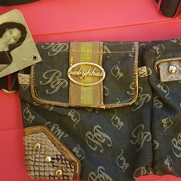 Babyphat denim waist bag *Fanny pack*