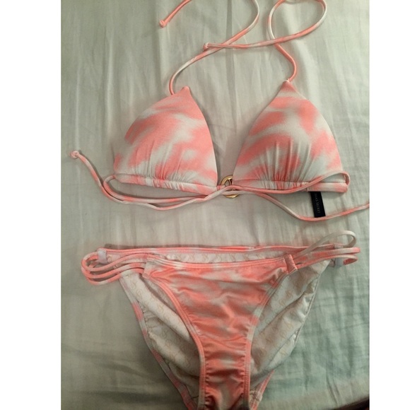 Victoria's Secret Swim NEW Pushup Strappy Bikini S