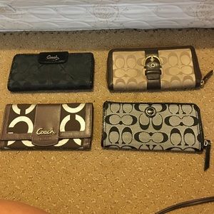Coach wallet bundle