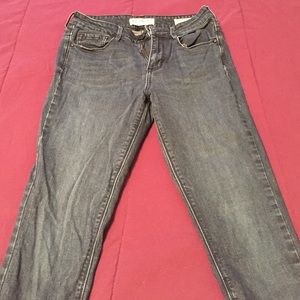Bullhead blue denim skinny jeans
