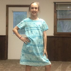 A women's swim suit coverup