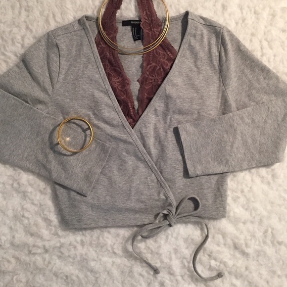 Forever21 Wrap Top