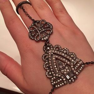 Silver ring and bracelet combo