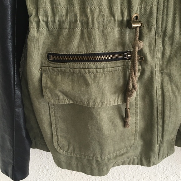 Forever 21 / leather utility jacket - Picture 2 of 4