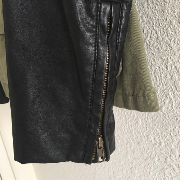 Forever 21 / leather utility jacket - Picture 3 of 4