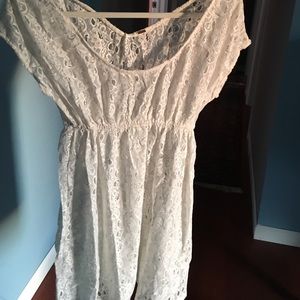 Free People Lace Tunic Small