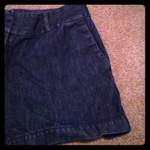 LOFT Dark Wash Shorts