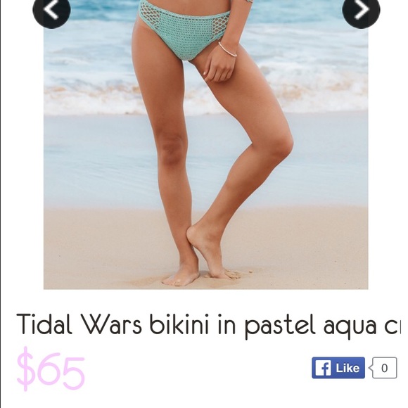 BNWT Showpo "tidal waves" crotchet bikini - Picture 2 of 3