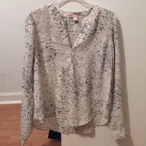 Long sleeve blouse