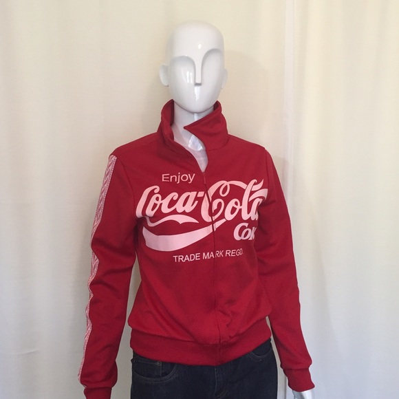 Coca Cola Jackets & Coats Official Cocacola Trademark Sport Jacket