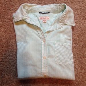 Merona button down shirt size XS