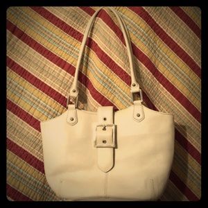 Tignanello ivory purse
