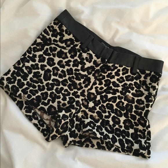 Leopard shorts!