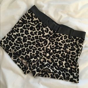 Leopard shorts!