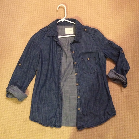 Chambray button down