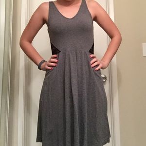 H&M Black & Grey Dress