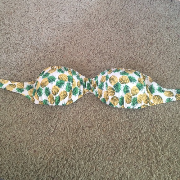 Pineapple Bathing Suit Top