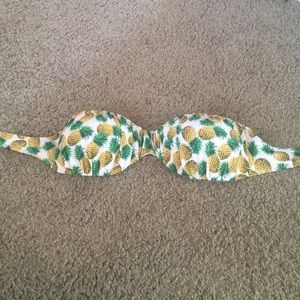 Pineapple Bathing Suit Top