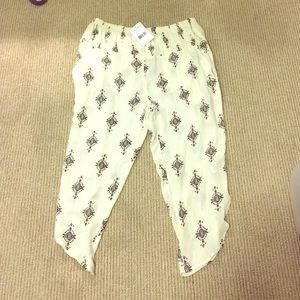 Free People harem pants.