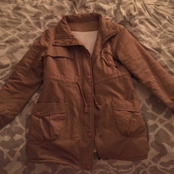 Khaki fall jacket
