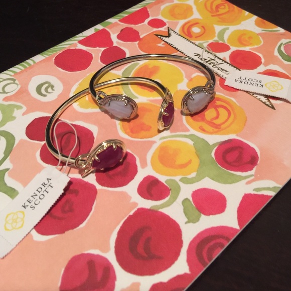 Purple Jade Kendra Scott Andy cuff!