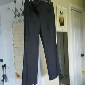 Waist high charcoal dress pants express editor