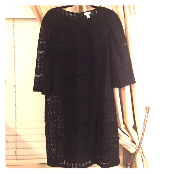 Chico's Black Lace Dress
