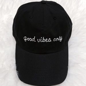 Good Vibes Only Baseball Cap