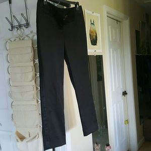 Never worn Tuxedo like trim dress pants