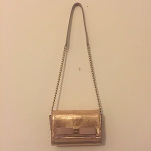 Kate spade metallic gold purse