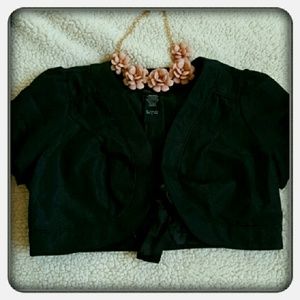 🌹SALE🌹 Torrid Black Crop Jacket