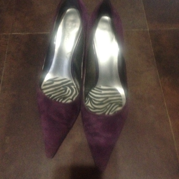 Purple Nine West pumps 7 1/2
