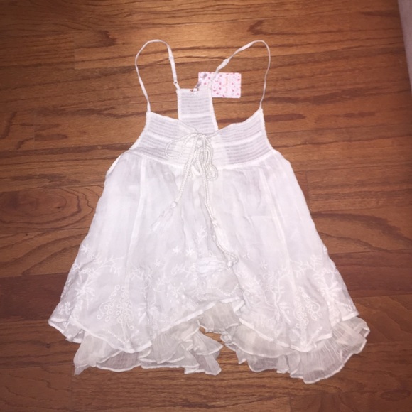 Free People Embroidered Tank 💝