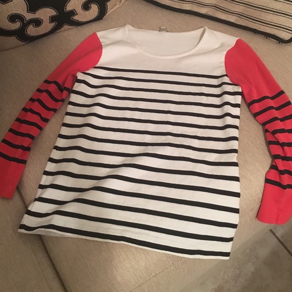 J. Crew Tops - J crew 3/4 length shirt