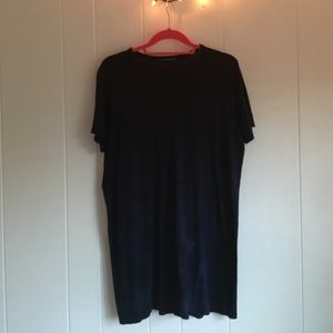 Blue Brandy T shirt dress