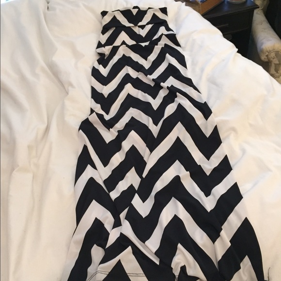 Chevron maxi skirt!