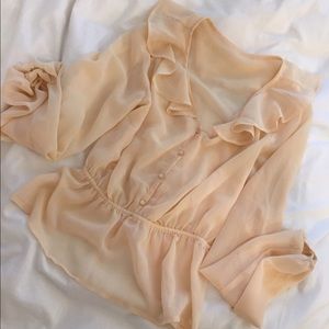 eggshell blouse