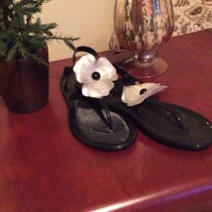 Chinese Laundry plastic sandals