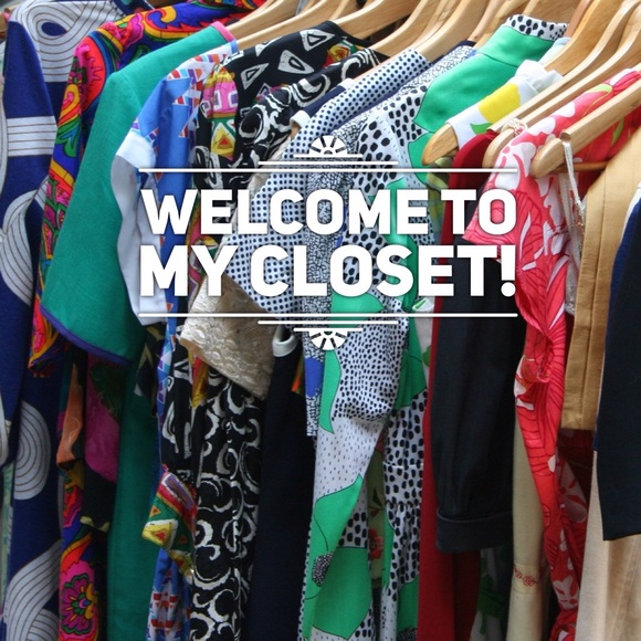 Welcome to my closet!