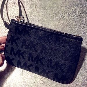 Black wallet wristlet - Michael Kors