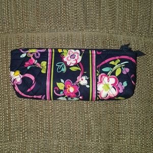 Vera Bradley Cosmetic Bag in Ribbons Pattern