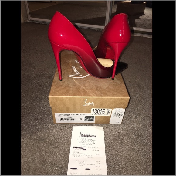 Christian Louboutin Patent Degrade Heels