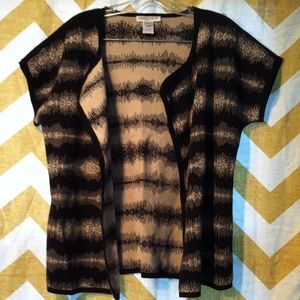 Pendleton reversible kimono sweater coverup
