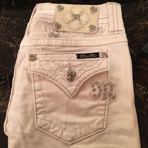Miss Me Cuffed Capri - Size 25