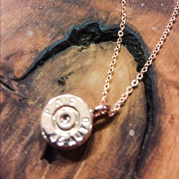 Tiny Top Bullet Necklace - Picture 3 of 4
