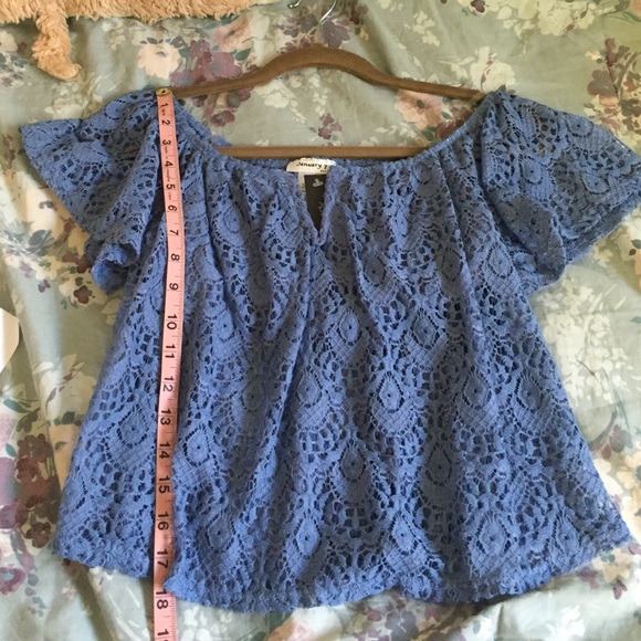 April Spirit Off the shoulder lace crop top - Picture 3 of 4