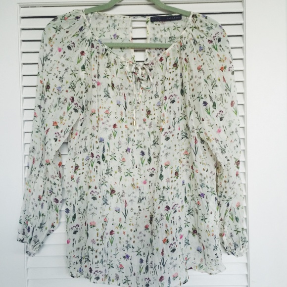 Zara floral top