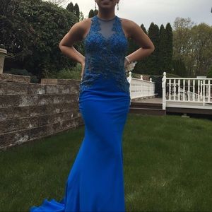 This is a new 2016 Clarisse prom style gown.