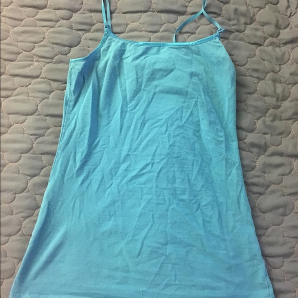 Blue tank top