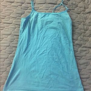 Blue tank top